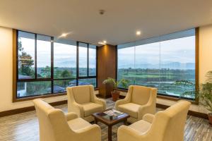 Area soggiorno di Mountain Glory Forest Resort