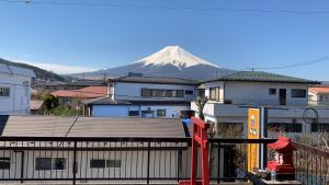 山景或在民宿看到的山景