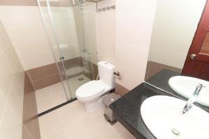 Koupelna v ubytování Kyo Hotel