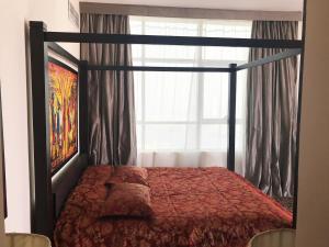 Ένα ή περισσότερα κρεβάτια σε δωμάτιο στο Exclusive Creek Bay Apartment +21 φωτογραφίες