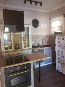 Kuchyň nebo kuchyňský kout v ubytování Apartments Lorenco