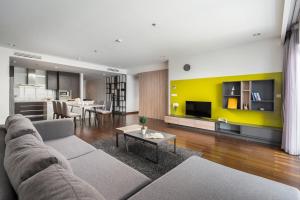 Posezení v ubytování Lancaster Hanoi Service Apartment