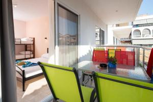 Posezení v ubytování Persefoni Rooms Apartments & Mezonetes