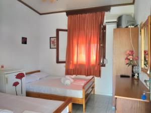 Postel nebo postele na pokoji v ubytování Sea View Bungalows