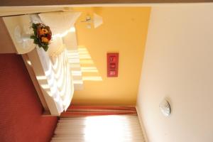 Postel nebo postele na pokoji v ubytování Hotel Reischenau