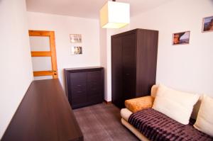 Posezení v ubytování Trzypokojowy Apartament w Ustce