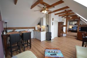 Dining area in the country house