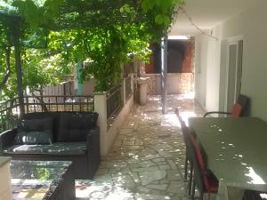 Patio nebo venkovní prostory v ubytování Pavlić 2