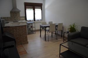 A seating area at Apartamento Almanzor