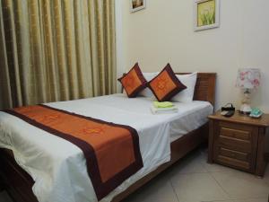 Katil atau katil-katil dalam bilik di Hanoi Ecogreen Hostel