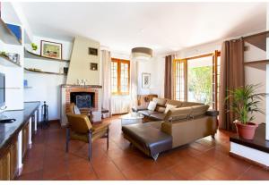 Posezení v ubytování Casa del Sole