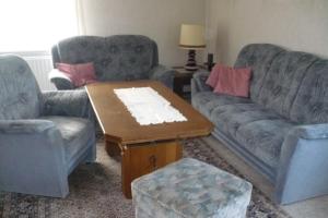 Posezení v ubytování Ferienhaus Voß