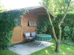 Zahrada ubytování Ferienhaus Voß