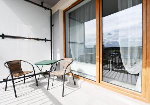 Balkon ili terasa u objektu Apartament Krokus 2 z garażem