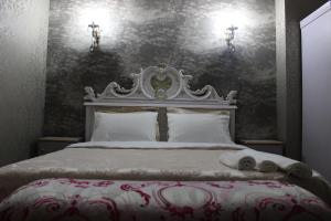 Katil atau katil-katil dalam bilik di Borjomi Classic Hotel