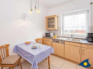 Küche/Küchenzeile in der Unterkunft Ferienwohnung (-haus) Whg. 01 Gartenstraße
