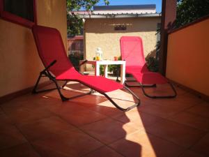 A seating area at Maison du Soleil