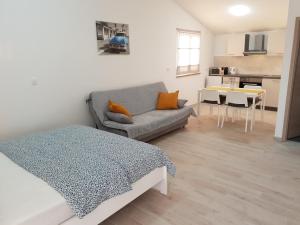 Kuchyň nebo kuchyňský kout v ubytování Endless Horizont Apartment