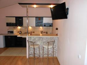 Kuchyň nebo kuchyňský kout v ubytování Studio apartments in center NEW 5 floor Без ліфту