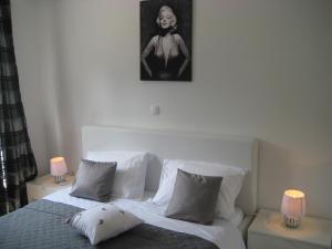 Postel nebo postele na pokoji v ubytování Apartment Lara
