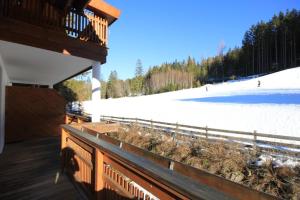 Ski-to-door DORFBLICK Diamant Apartment during the winter