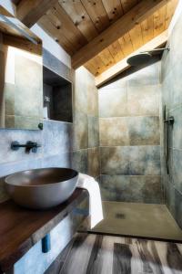 Koupelna v ubytování Palazzo Eugenia Suites