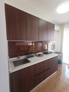 Köök või kööginurk majutusasutuses Gonik Apartmani