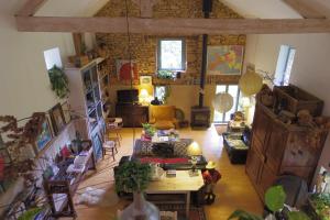 Posezení v ubytování Gîte Les Truffières