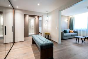 Posezení v ubytování Hotel Garni Tannleger B&B