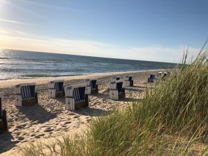 Ein Strand an oder in der Nähe der Ferienwohnung