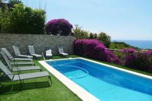 Bazén v ubytování Luxury Villa Vista del Mar nebo v jeho okolí