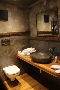 Koupelna v ubytování Locanda dei gentili