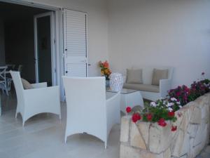A seating area at B&B Villa Cinzia