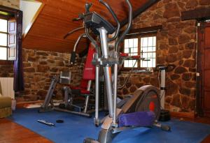 Posilňovňa alebo fitness centrum v ubytovaní Molino Rodete