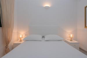 Postel nebo postele na pokoji v ubytování Modern Apartman Pjero