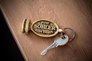 Certifikát, hodnocení, plakát nebo jiný dokument vystavený v ubytování Hotel Garni Sohler