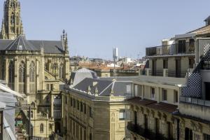Widok na miasto San Sebastian z tego apartamentu