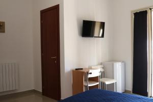 TV a/nebo společenská místnost v ubytování B&B Bellavista Francofonte