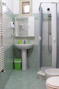 Koupelna v ubytování B&B Bellavista Francofonte