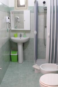 Koupelna v ubytování B&B Bellavista Francofonte