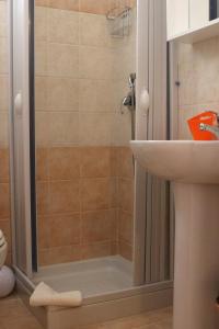 Koupelna v ubytování B&B Bellavista Francofonte