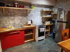 Cucina o angolo cottura di Comarca Lodge