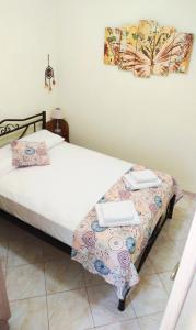 Un ou plusieurs lits dans un hébergement de l'établissement ALBi Apartment - New Port - Corfu Old Town