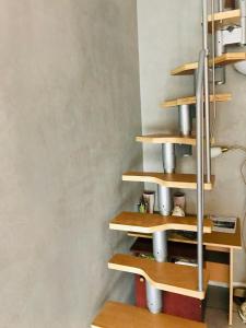 Príslušenstvo na prípravu kávy alebo čaju v ubytovaní Karwia Pokoje & Apartamenty