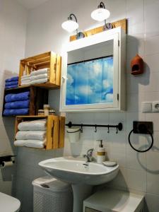 Ένα μπάνιο στο La Barrosa duplex