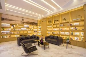 Posezení v ubytování Atour Hotel Development Avenue Suqian