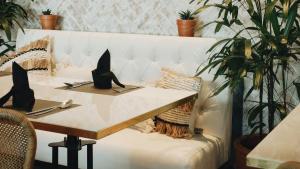 Posezení v ubytování Akmani Hotel Jakarta