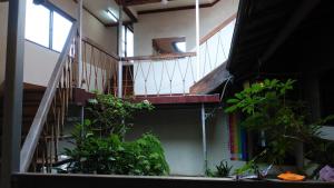 Taman di luar Walking Pilgrimage Hotel Tokiwa Ryokan