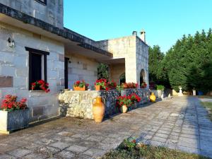 Zahrada ubytování B&B La Nicchiarica