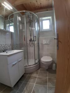 Ett badrum på Kuća za odmor Dobrila